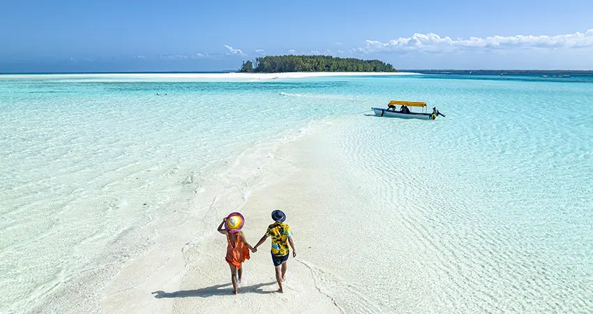 couple on beach